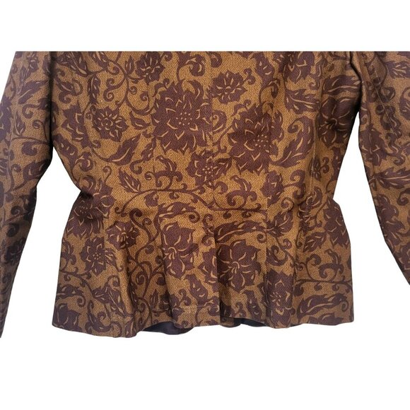 Peruvian Connection Floral Paisley Blazer - Picture 8 of 12